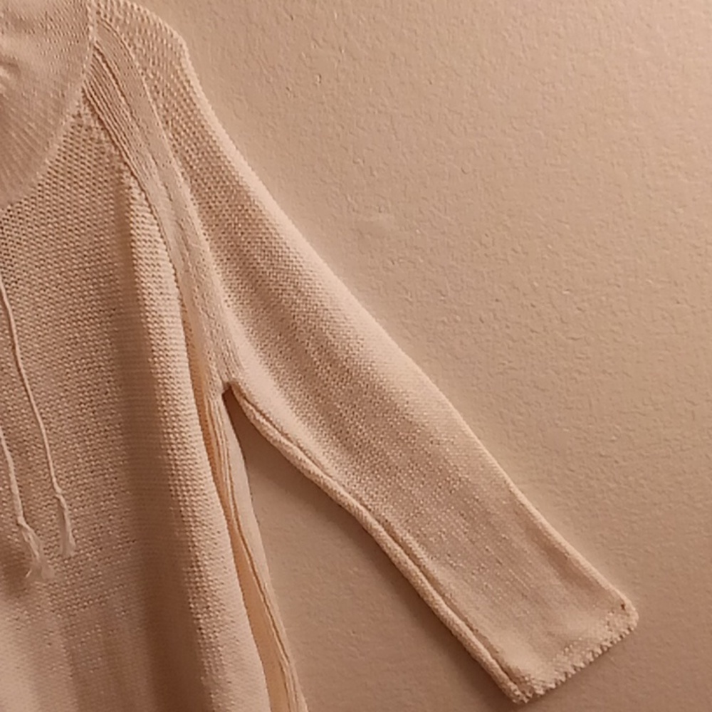 NEW J. Jill Women's Size L Cowel Neck Long Sleeves Cream Color Sweater B20 X P - Picture 8 of 13